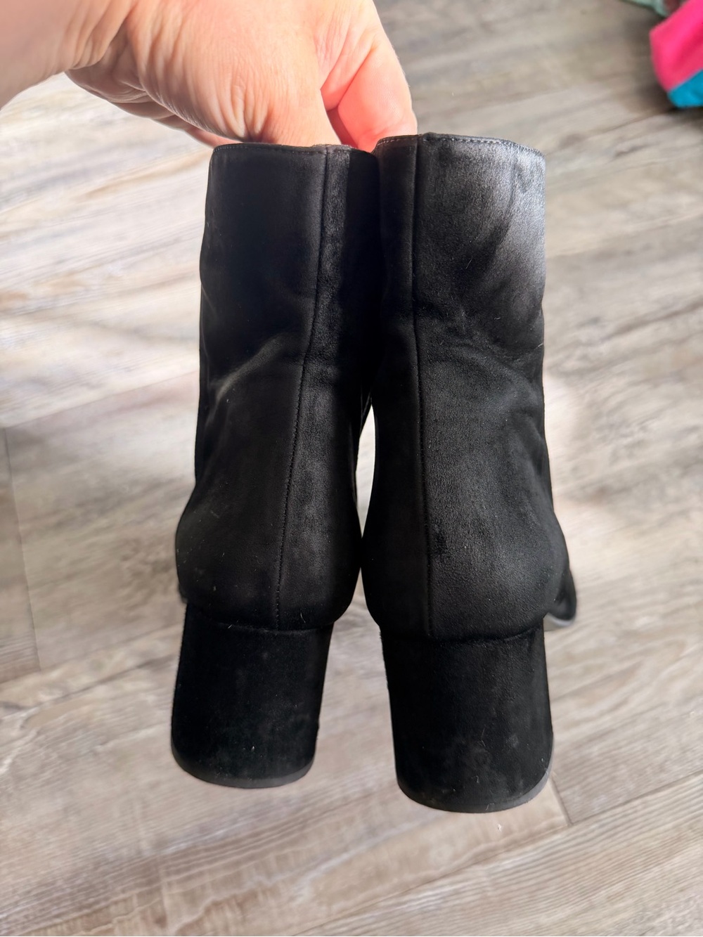 Authentic PRADA Women's suede Block Heel Ankle Boots - Picture 14 of 14